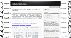 Desktop Screenshot of corpoementeventos.com